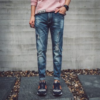 New Men's Designer jeans Casual Denim Mens Pant Trousers Jeans  