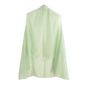New Summer Women Chiffon Outerwear Open Front Sheer Sleeveless Solid Thin Casual Beach Cover-up - intl  