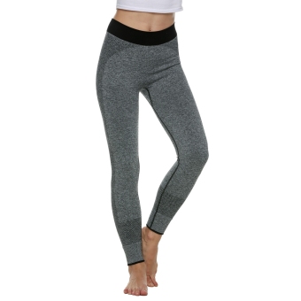 New Women's Fashion Elastic Yoga Sports Exercise Fitness Gym Slim Pants Leggings - intl  