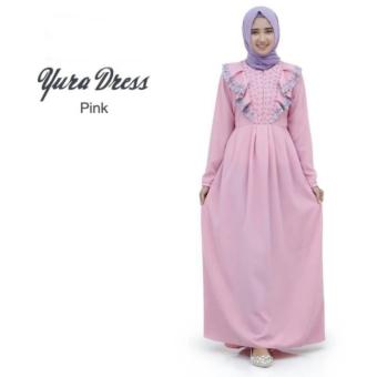 Nuranitex Yura Dress Exclusive - Pink  