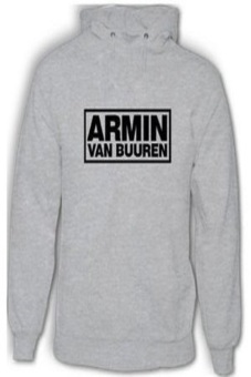 Ogah Drop Hoodie Armin Van Buuren -Abu-abu  