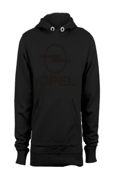 Ogah Drop Hoodie Opel Pria - Hitam  