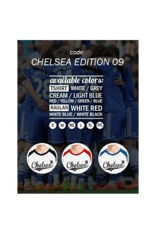 Ordinal Chelsea Edition 09 Raglan - Putih Hitam  