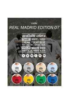 Ordinal Real Madrid Edition 07 - Biru  