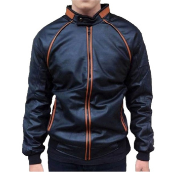 Ormano Jaket Kulit - Hitam  