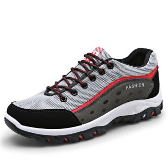 Outdoor Sports Basketball Shoes, Star The Same Style, Stars The Same Style, Outdoor Sports(grey&red) - intl  