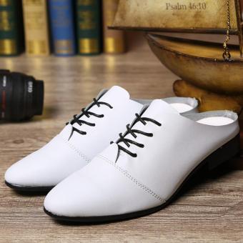 PATHFINDER Classic Semi-Trailer Men's Casual Shoes(White) - intl  