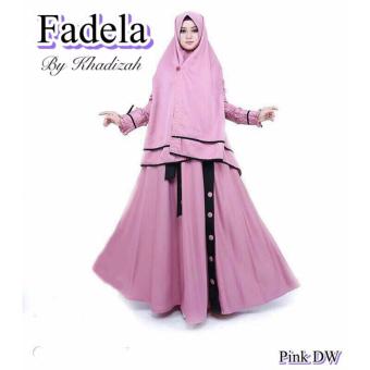 Premierfashionstore Fadela Syar'i - Pink DW  