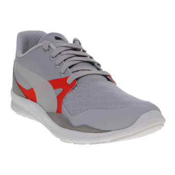 Puma Duplex Evo Running Shoes - Glacier Gray-Drizzle-White  