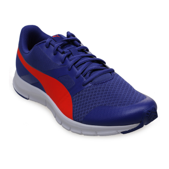 Puma Flexracer Running Shoes - Royal Blue-Red Blast  