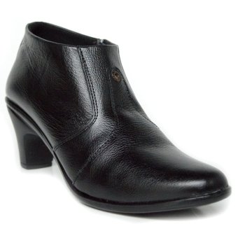 R.A Shoes Boot Round Toe (Hitam)  