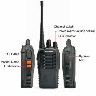 Radio HT Handy Talkie / HT Baofeng BF 888S UHF 400-470mhz  