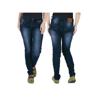 Raidoz Celana Jeans Wanita / RNU RBE 008 BIRU  