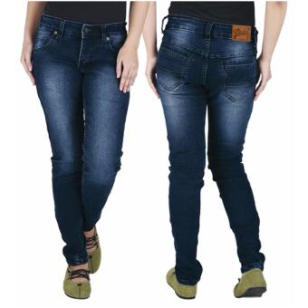 Raindoz Celana Jeans Wanita Estheria RBE 008 - Biru  