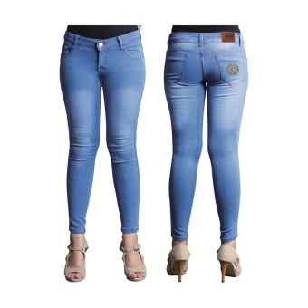 Raindoz Celana Jeans Wanita Grindle RNU 094 - Biru  