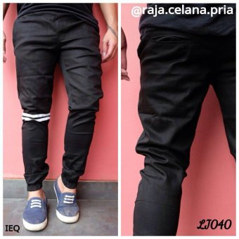 Rajacelanapria Jogger pants LJ040 - Black  