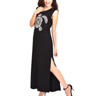 Random House Eshop 17 Dress Wanita Monroe - Hitam  