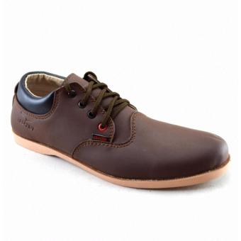 Redknot Revo Brown Sneaker Fashion Pria Keren Ganteng Maksimal  