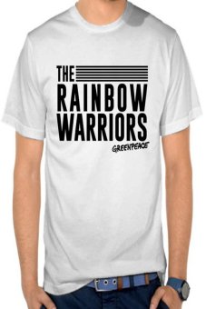 Rick's Clothing - Tshirt The Rainbow Warriors - Putih  