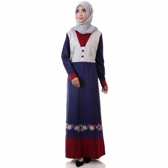 Ridla Jaya Faham Kaira Long Dress MG001 - Red  