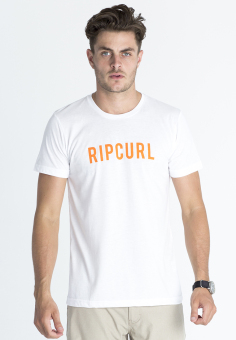 Rip Curl Free Boardwalk Tee Men - Putih  