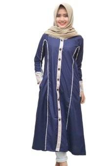 Sahira Dress Vania - Navy  