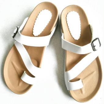 Sandal Jepit Jempol Putih St02  