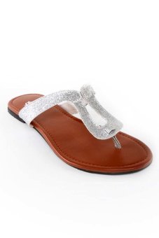 Sandal Wanita Flat ELTAFT ST175 - Silver  