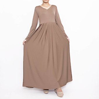 Sarah Long Dress - Mocca  