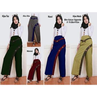 SB Collection Celana Cassey Kulot Pant-Navy  