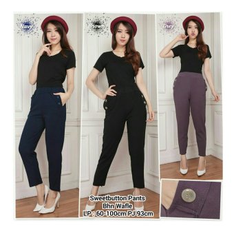 SB Collection Celana Sweetbutton Pant-Hitam  