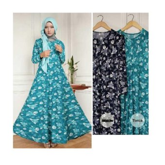 SB Collection Dress Maxi None Gamis-Navy  