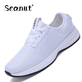 Seanut Fashion Men's Sneakers, Street Sports Tide Shoes, Men's Fashion (White) - intl  
