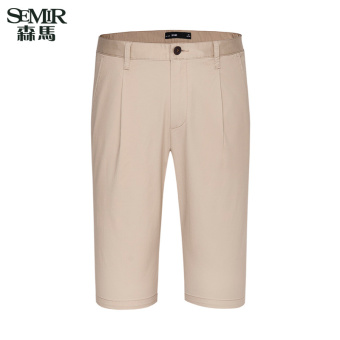 Semir summer new men casual shorts(Khaki)  