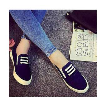Sepatu / Flat Shoes / Casual Jeans Navy  