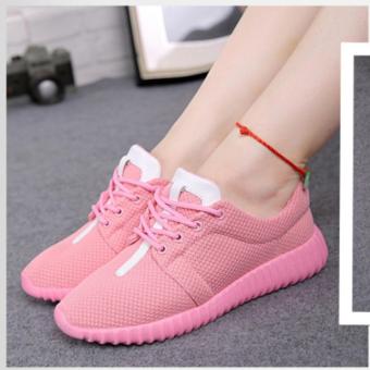 Sepatu Kets Sneakers dan Kasual - Pink  