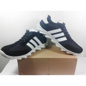 SEPATU OLAHRAGA PRIA WANITA ADIDAS REPLIKA HITAM  