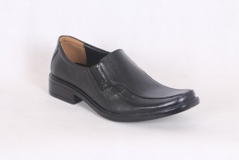 Sepatu Pantofel / Kantor / Formal Pria Kulit Asli Ftp Sp- 48 Win Leather - Hitam - Genuine Leather  