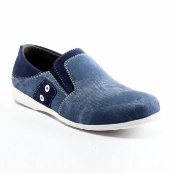 Sepatu Pria Casual (SC01) warna Biru  