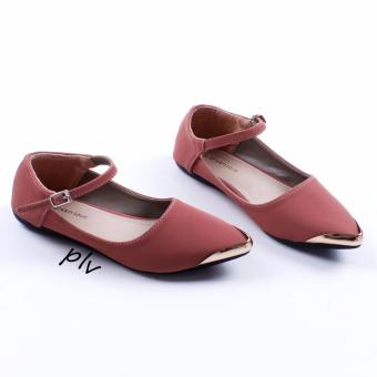 Sepatu Wanita Flat Shoes Mary Jane AG06 - Salem  
