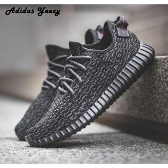 Sepatu Yeezy Boost Sneaker Sport - Full Black  