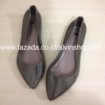 Sepatu Yumeida Jelly Shoes - Warna Gray  