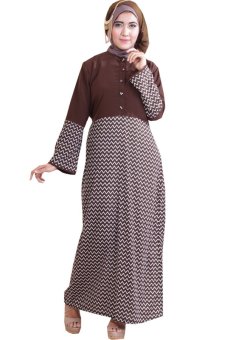 Shafeeya Gamis Cassandra - Brown  