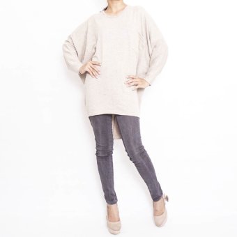 Simply The Label Imelda Knit Blouse - Mocca  