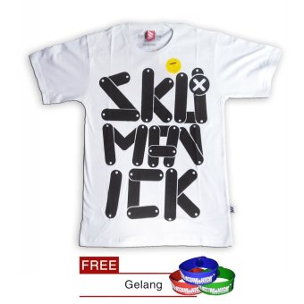 Skumanick T-Shirts Original 071 - PUTIH - Size L  