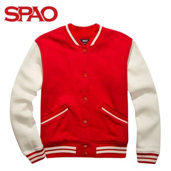SPAO Baseball Jacket SPMZ612G21-20 (Red)  