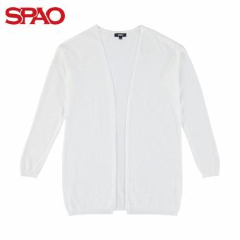 SPAO Slub Long Cardigan SACK539H51- 10 (White)  