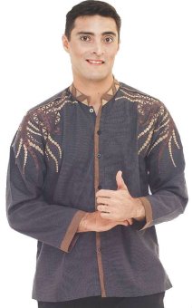 Spiccato SP 111.01 Baju Koko Moeslim Wear Bahan Cotton Paris (Abu)  