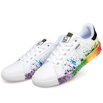 SRZ New Syle Couple's Fashion Breathable Casual Shoes(White&Black) - Intl  