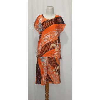 Stelan Celana Kulot (3/4) Batik Print SPT001-03D  